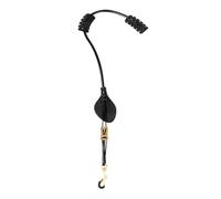 perfeclan Saxophone Neck Strap Support Instruments Accessories Professional Padded Neck Belt for Alto Saxophones Tenor Kids Adults, Black