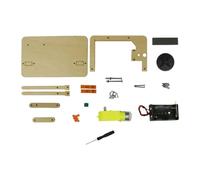 Perfeclan Science, Educational Toys, Craft Electric Wiper Model Science Experiment Kit DIY Building Toys, for Children