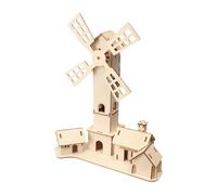 Perfeclan Science Educational Toys Wooden 3D Puzzles Crafts Science Experiment Kit DIY Building Model for Kids Boys Girls