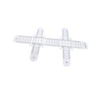 perfeclan Scoliosis Test Measuring Meter Body Limb Measurement Tool Adults Children Sturdy Portable Medical Evaluation Ornament White
