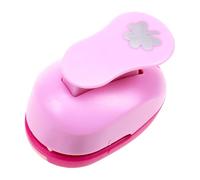 Perfeclan Scrapbook Paper Puncher Accessories Gifts Easy to Use Supplies Embossing Tool Hole Punch for Crafts Scrapbooking Card Making, Three Leaves