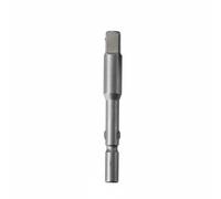 perfeclan Screwdriver Adapter Bit Holder Extension Rod Quick Change Impact Driver Accessory Locking Mechanism Steel Build Suitable for Construction Jobs, 802 to 1-4 Socket
