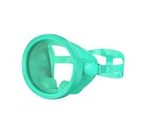 Perfeclan Scuba Goggles Snorkel Anti Fog Snorkelling Equipment Glass Portable Comfortable for Freediving Wide Angle Clear Lens, fluorescent green