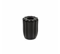 perfeclan Scuba Tank Valve Handle Replacement Cylinder Valve Knob Stainless Steel Insert Ergonomic Non-Slip Grip Clear Direction Indicator Suitable Use Underwater Equipment Repair, Black, Long