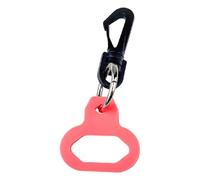 Perfeclan Scubas Diving Regulator Clip Quick Release Premium Easy to Use, Durability, Portable Silicone Diving Regulator Hanging Sleeve, Orange Red