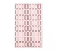 perfeclan Self Label Stickers Tags Sheets with Easy to Write Surface and Secure Grip for Daily Use Suitable for Teacher Supplies Office Organiz, 3 Pcs