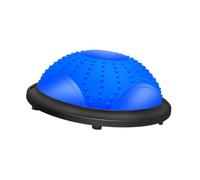 Perfeclan Semicircle Balance Ball Half Exercise Ball Versatile with Resistance Bands, and Foot Pump for Sports Full Body, Workouts, Blue