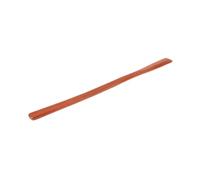Perfeclan Shoe Wooden Footwear Helper Long Handle Shoe Spoon Insert Boot Heel Guide Solid Wood With Shell Accents Smooth Finish Comfortable Reach suitable for, Red Pear Wood, 70cm