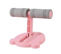Perfeclan Sit up Bar Floor Suction Foot Holder Portable for Home Gym for Men Women Fitness Equipment Situp Aid Abdominal Training, Pink Cute Ears