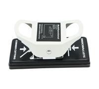 perfeclan Slot Hole Punch Double Use 2 in 1 Hand Hold Corner Rounder Punch Tool Hole Puncher for Crafts PVC Business Cards Photo, R5 with Location