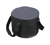 perfeclan Snare Drum Bag Cymbal Storage Bag Travel Percussion Instrument Protection with Zipper Oxford Cloth Drum Carry Case Portable, 35cmx35cm