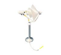 perfeclan Spiral Wind Generator Vertical Axis Micro DIY Educational Model Kits Stem Models Building 10W Wind Permanent Generator Model