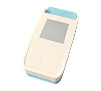 Perfeclan Square Punch Paper Puncher Portable Multipurpose Crafting Supplies for Office Supplies Journaling Birthday Greeting Cards