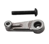 Perfeclan Steel Servo Steering Arm Replace Part High Performance 8247x RC Car Accessories Car Part for 1:4