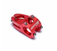 perfeclan Stem Aluminum Alloy CNC Handlebar Tube Hollow Lightweight Design Solid Support Improved Response Suitable for Trail Riding Weekend Adventures Routine Commuting, Red