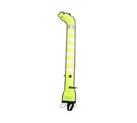 Perfeclan Surface Marker Buoy, Surface Marker Tube, Inflatable, Underwater Snorkeling, Waterproof Diving Equipment, Inflatable, Yellow, Length 1.2M