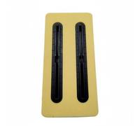 perfeclan Surfboard Fin Mount Base Fin Slot Base Rudder Box Base With Compact Profile PVC Construction For Snug Fin Alignment Suitable for water repair garage projects, Black Tail Fin Box