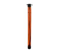 Perfeclan Tennis Ball Picker Upper Tube Pickleball Retriever Collection Men Large Capacity with Adjustable Strap Collector Pickup Tool, Orange