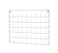 Perfeclan Thread Holder, Wall Mounted Embroidery Thread Rack, Sewing Thread Organizer Spool Holder for Braid Knitting Quilting Jewelry, White