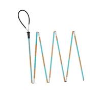 Perfeclan Tool Portable Aluminum Alloy Pole Snow for Game Outdoor Snowmobile, blue Orange