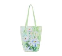 perfeclan Tote Bag Pratical Reusable Handbag for Working Swimming Vacation Shopping, Green