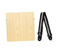 perfeclan Travel Cajon Box Drum Professional Compact Resonant Tone Wood Hand Drum Percussion Portable for Festival