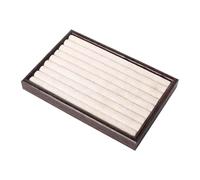 Perfeclan Tray Jewelry Organizer Stand Velvet,Countertop,Ear Holder, Display Case for Showcase Home Organization Mom Girls, M