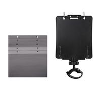 perfeclan Trumpet Marching Lyre,Trumpet Music Stand, Professional, Instrument Accessory Adjustable 360° Rotation Marching Band Lyre