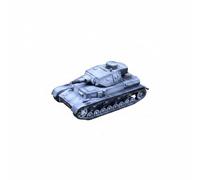 Perfeclan Vehicle Armored Tank Collectible Figure Display Model Decorative Realism Compact Size Suitable for Office Decoration Themed, White