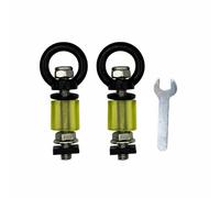 perfeclan Vehicle Rack Universal T Slot Anchor Eye Bolt Mounting Hardware Tie Down Loop Heavy Duty Steel Construction Adjustable Track Slides suitable for cars suvs trucks, Black, Bolt Short