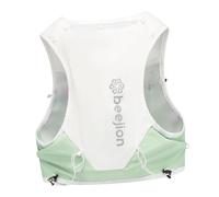 Perfeclan Vest Pack Adjustable Multi Pockets Men Women Running Backpack for Camping Trail Running Jogging, L Green