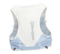 Perfeclan Vest Pack Adjustable Multi Pockets Men Women Running Backpack for Camping Trail Running Jogging, L Blue