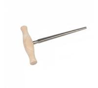 perfeclan Violin Box Cutter Luthier Tool Instrument Taper Tool Wood Handle in hhs suitable for violin peg work viola adjustments luthier, Violin Short Straight Reamer 1 30, 14cm Length