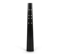 perfeclan Violin Fingerboard Ebony Finger Board Replacement Neck Board Fretboard Part With Position Dots Smooth Surface Tapered Profile Suitable for luthier, 3-4
