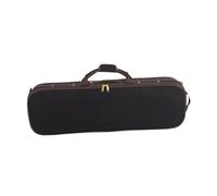 Perfeclan Violin Hard Shell Case Portable Handbag Waterproof with Straps Sturdy Stringed Instrument Case Violin Storage Box for Players, 78cmx26cmx16cm