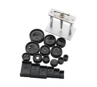 Perfeclan Watch Back Case Closer,Watch Press Tool Set, Professional for Various Kinds of Watches Repair Kit for Closing The Cover, 18 Pieces