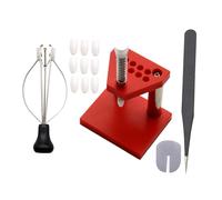 Perfeclan Watch Hand Presser Watch Hand Removal Tool Practical Portable Watch Hand Puller Watch Repair Tool Kit for Jewelers Beginners, with Pliers Tweezers