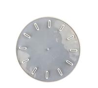 Perfeclan Watch,Large Clock Round/Silicone Wall Hanging for Epoxy crafts Jewelry Making, 32.4cm