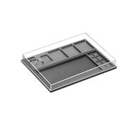 Perfeclan Watch Parts Storage Box Hardware Container Repairing Tools Home Use Screw Components Watchmaker Organizer Watch Tools Storage, A