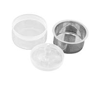 Perfeclan Watch Repair Kits Watch Oil Washing Jar with Net Easy Clean Watch Movement Cleaning Watch Oil Cup for Watch Modification