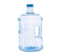 Perfeclan Water Bottle Bucket Reusable Camping Indoor Lightweight Drink Container Water Jug for Gym Workout Home Use Office, 5L Blue