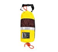 Perfeclan Water Rescue Rope Bag, Anchor Mooring Rope, High Visibility Floating Throw Line Bag, Throwing Line, 8mm Multifunction Rope, Throwline Rope Throw Bag for Yacht Sailing Canoe Hiking Camping
