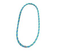 Perfeclan Weighted Fitness Hoop Women Abdominal Fitness Circle Practical Folding Full Body Workout Equipment Exercise Hoop for Home Gym, Blue