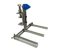 perfeclan Wind Music Polishing Bracket Fixed Bracket Easy to Use Instrument Repair Polish Stand for Tuning Tube Clarinet Barrel Joint