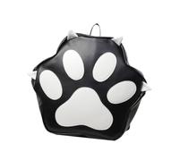 perfeclan Women Backpack, Portable Trendy Cat Claw for Casual Work Travel Dating Shopping, Black