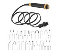 perfeclan Wood Burning Pen Kit Pyrography Machine 21 Wire Tips Replacement Professional Handpiece Pyrography Pen for Burner Station