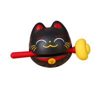 Perfeclan Wooden Percussion Instrument,New Year Musical Toy,Handcraft Musical Instrument Wooden Temple Block for Workstation