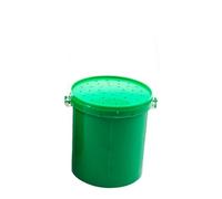 Perfeclan Worm Bait Holder Bucket Fishing Tool Carrier Green Fishing Bait Case Storage Box for Outdoor Gifts Beginners Freshwater Boat, Small