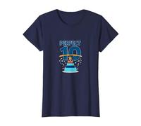 Perfect 10 Birthday Celebration for Milestone Moments T-Shirt, Women, Navy, XL