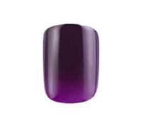 Perfect 10 P10 Colour Nails Amethyst, Purple, 24 Count (Pack of 1)